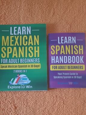 Learn Mexican Spanish + Spanish Handbook Set